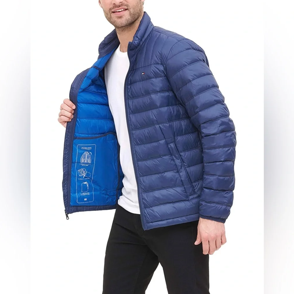 Tommy Hilfiger Men's Packable Down Puffer Jacket